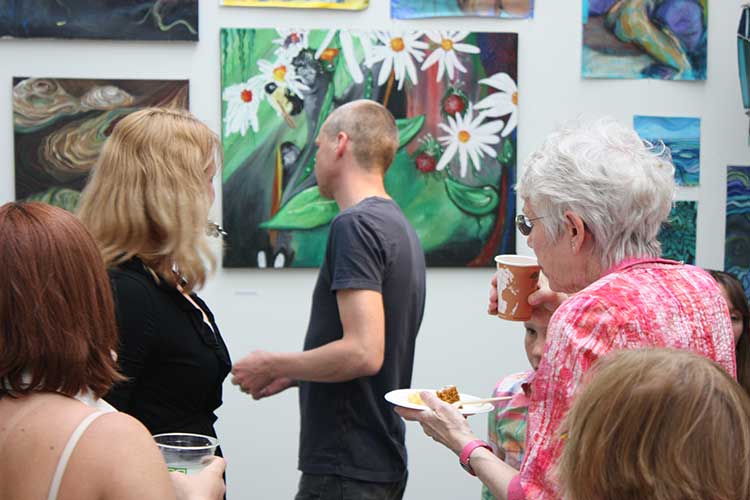 Visual Arts Center celebrates reopening
