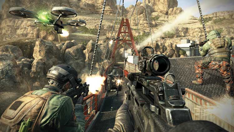 The future is lame in “Black Ops 2”