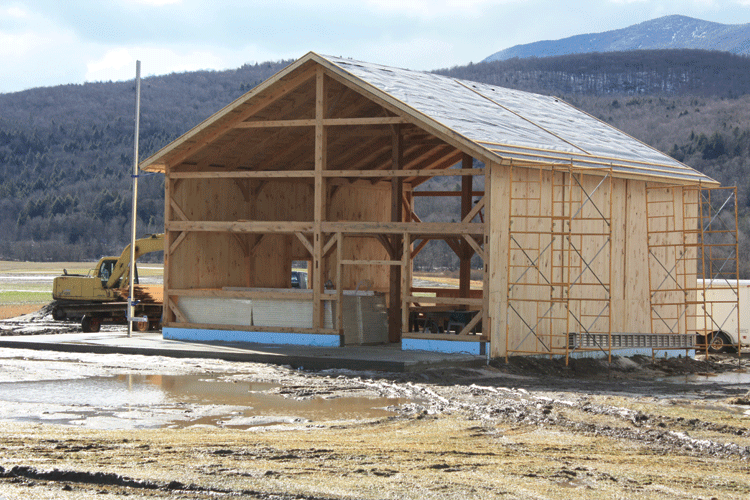 New farmstand on Rte. 15