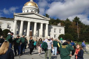 Staff union rallies for support at State House