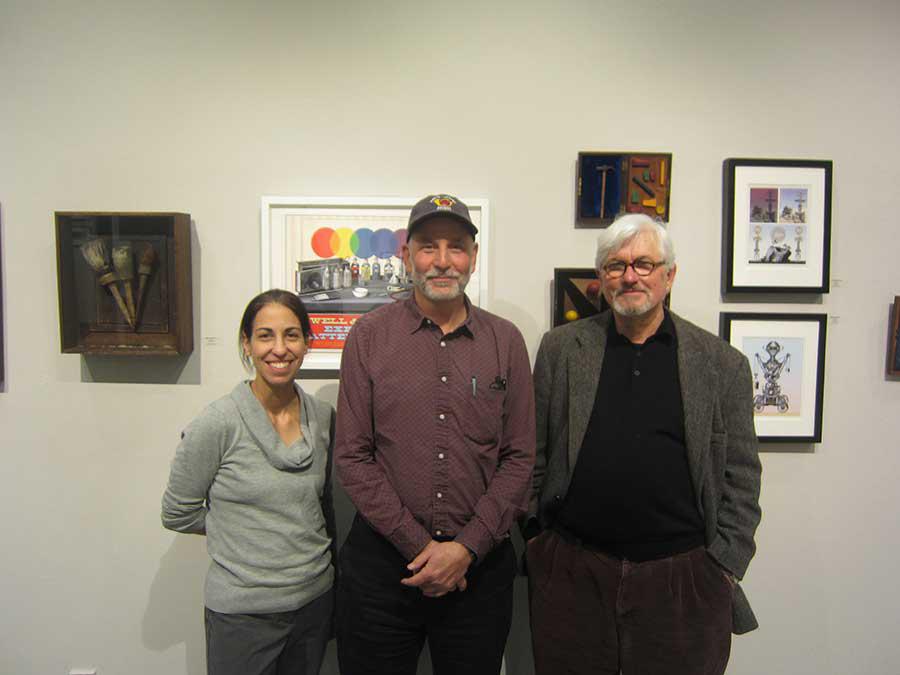 Left to right: Leila Bandar, Peter Tomashow, David Powell