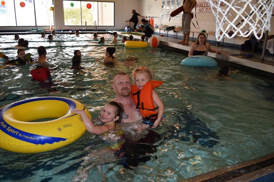 Pool's grand re-opening makes a splash