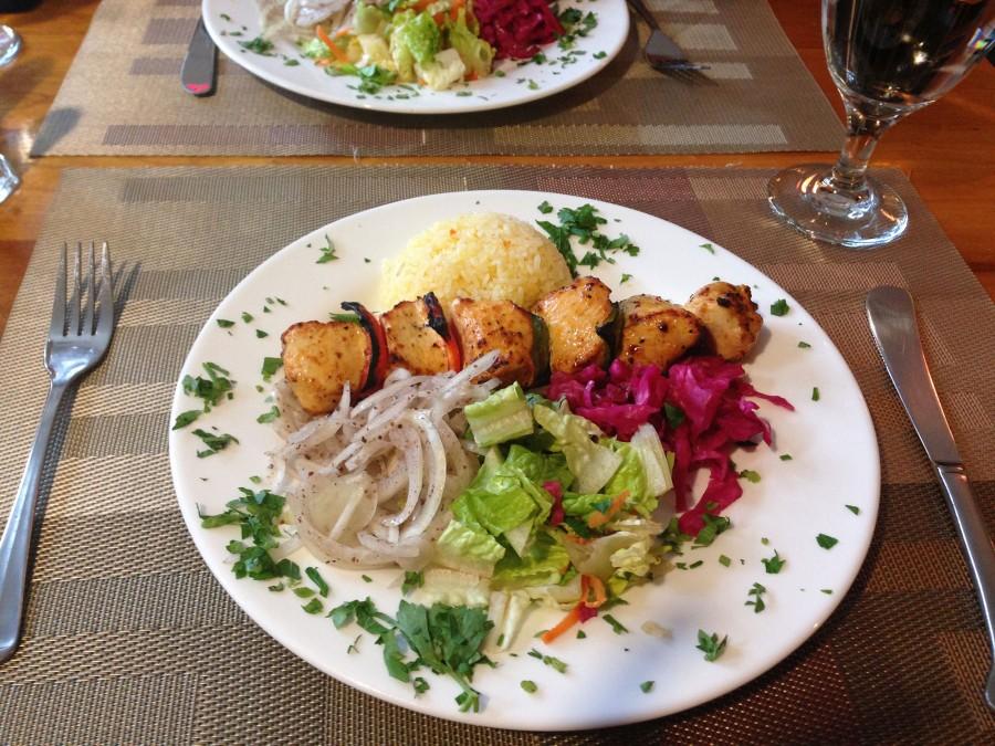 Kate's chicken shish kebab
