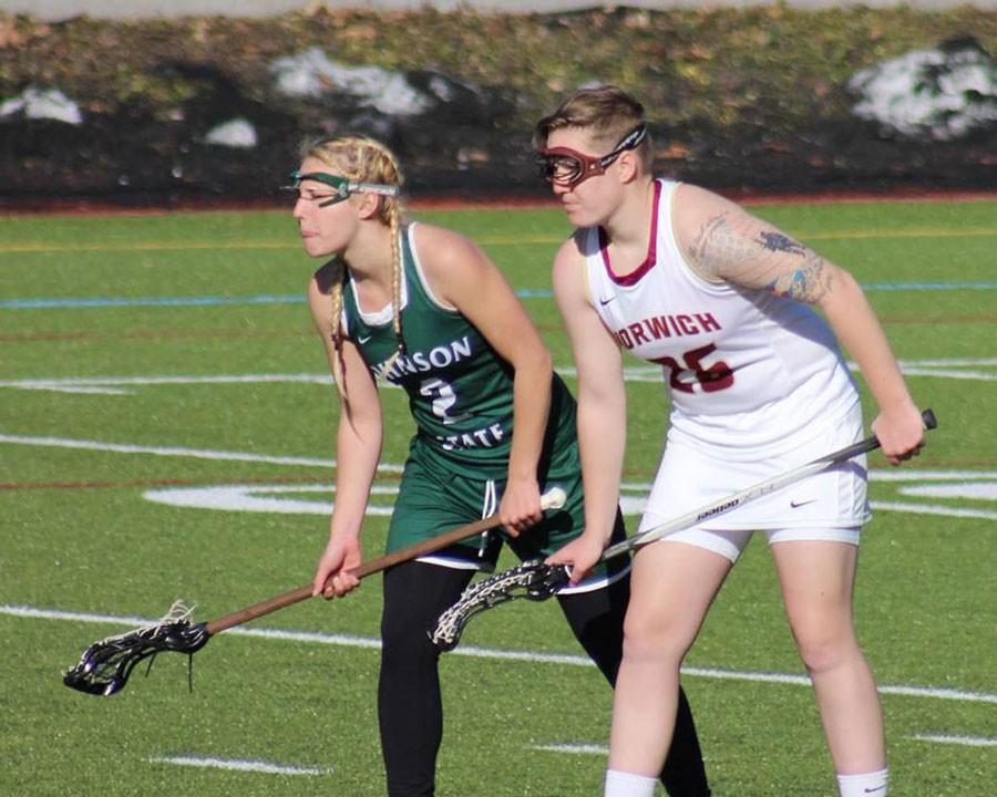 Women’s lacrosse earns first win of the season