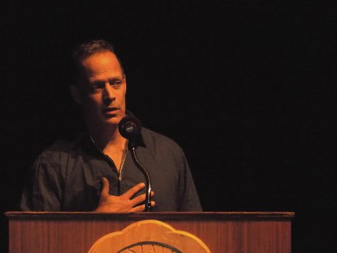 Junger speaks on war and community