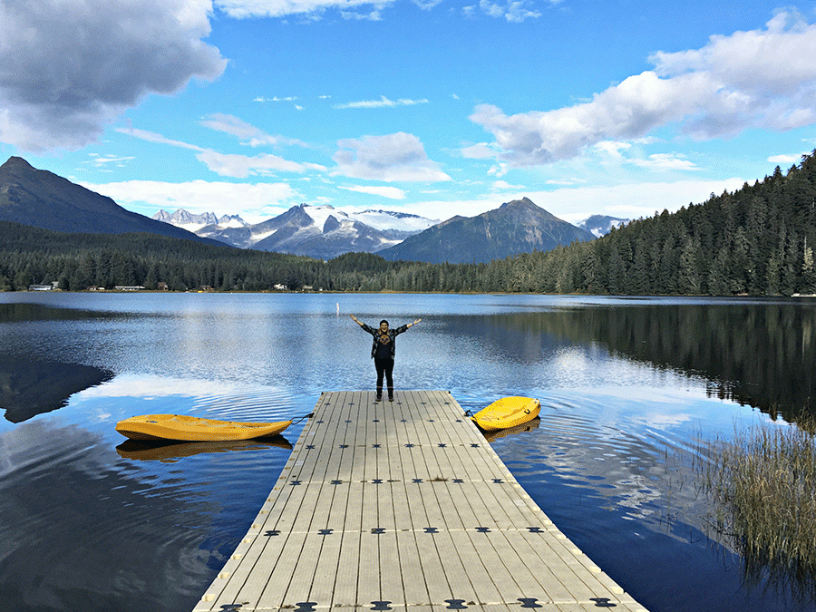 Outdoor adventures and new culture in Alaska