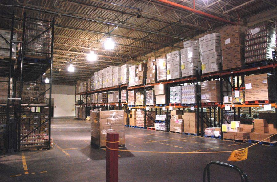 Vermont Food Bank warehouse in Barre