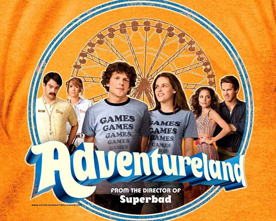 Throwing back to hairspray and classic rock in “Adventureland”