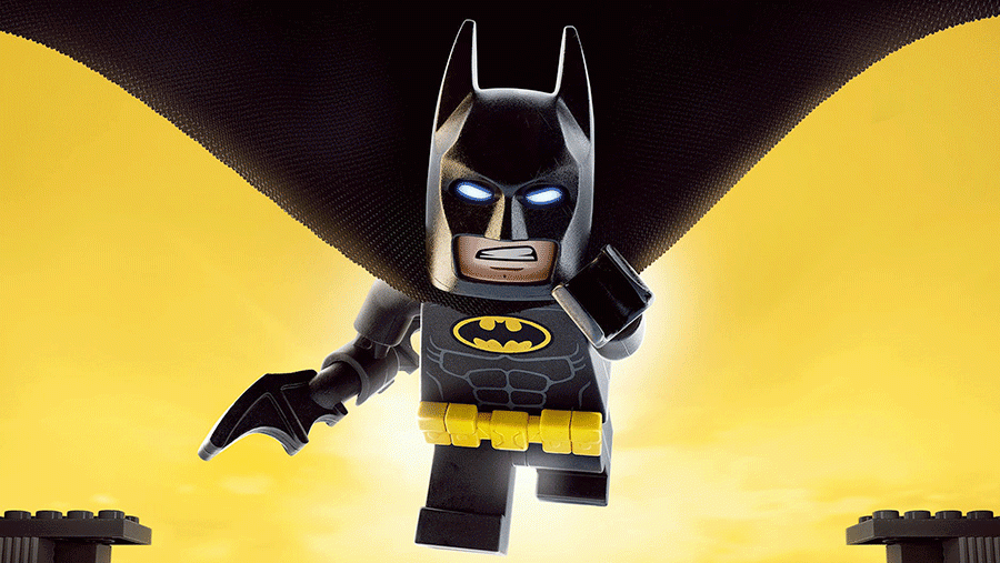 Batman in a Lego world