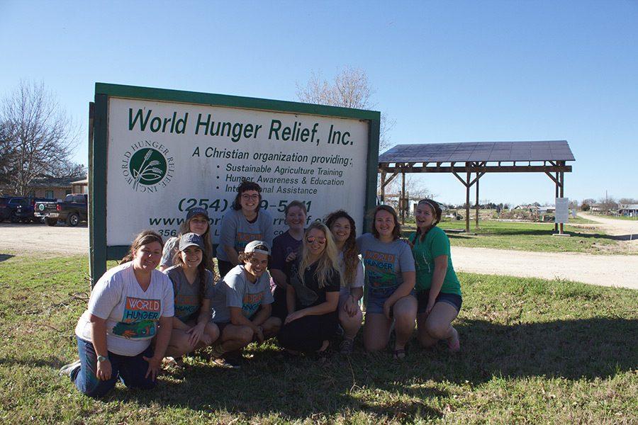 JSC students toil in the soil of Waco, Texas