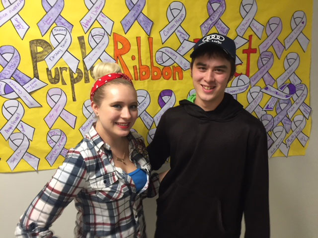 Denisha Arsenault and Brandon Allaire