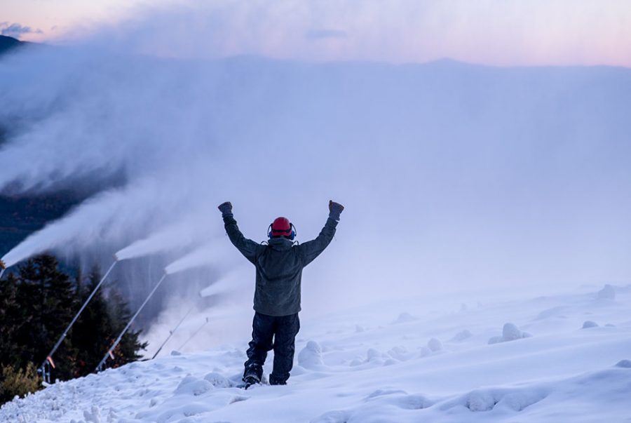 An inside look on how to make snow