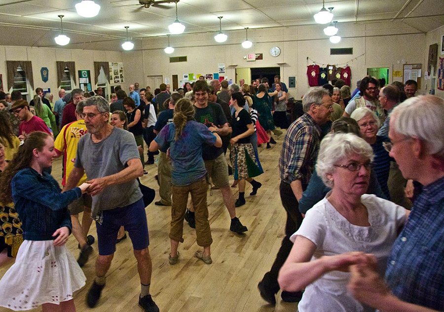 Contra dancing in Montpelier