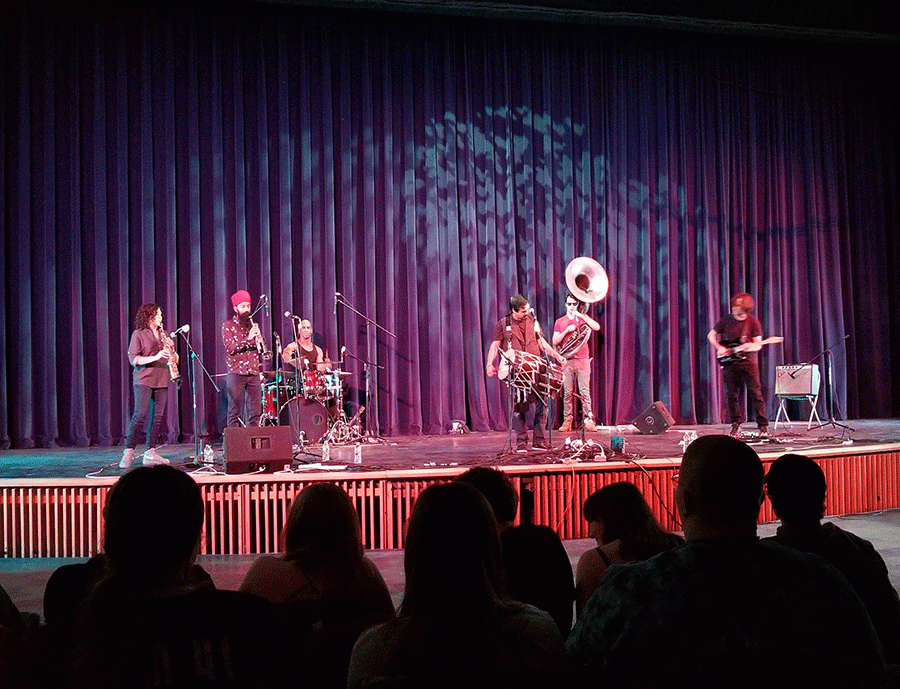 Red Baraat on the Dibden stage