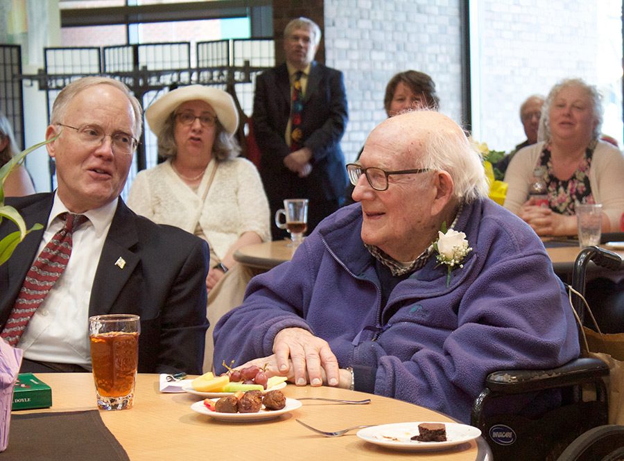 Former Governor Jim Douglas and Bill Doyle