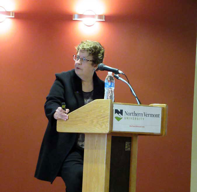 NVU President Elaine Collins