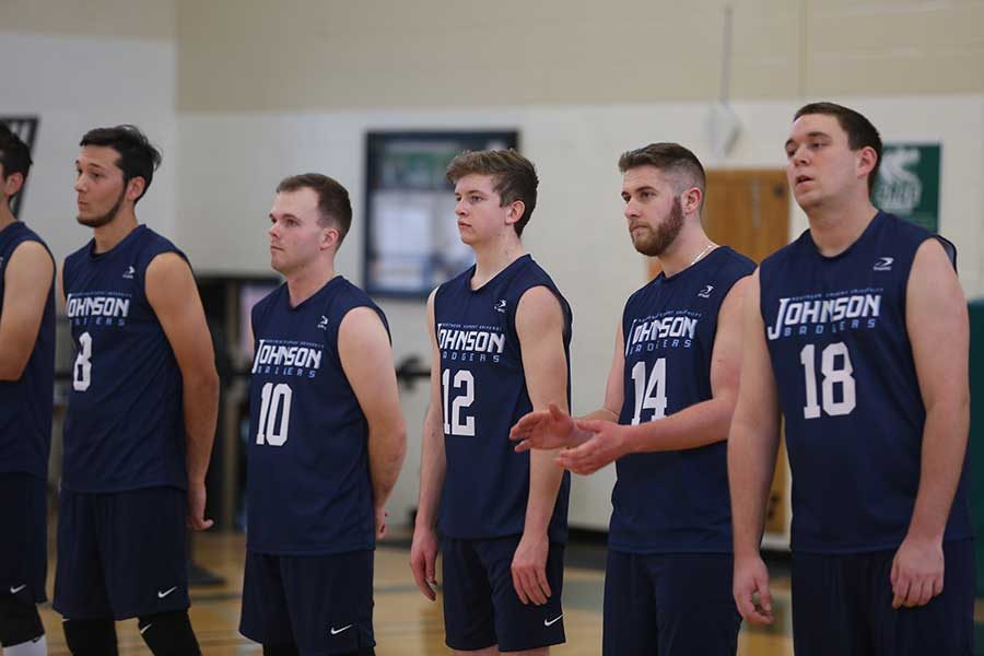 From left to right: Ryan Willette, Travis Benson, Garrison French, Nick Audet, and Austin Walters 