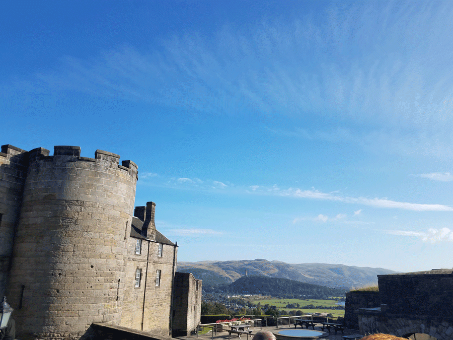 View from Edinburgh castle
