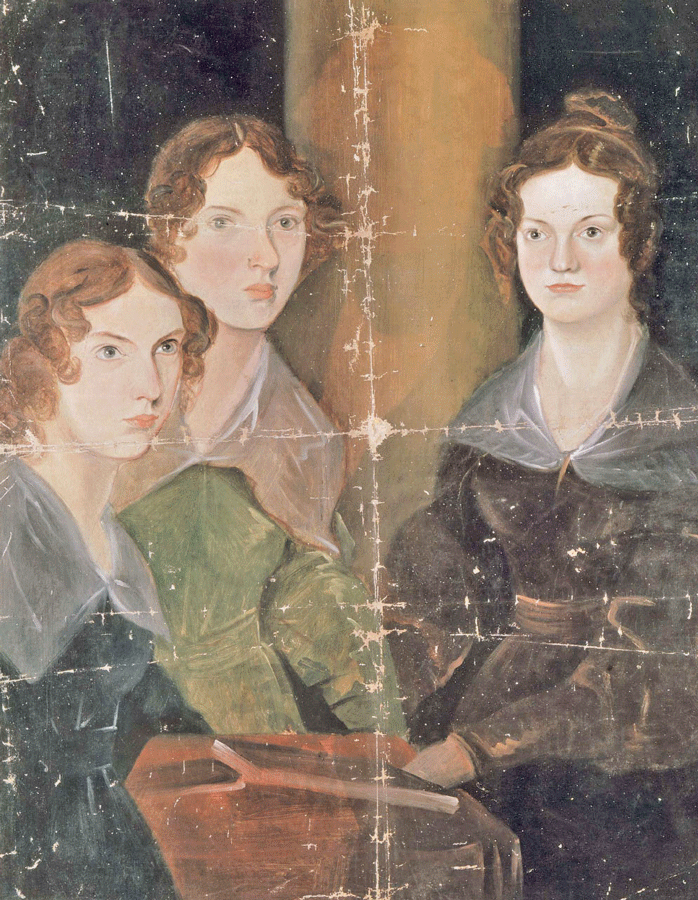 A study of the Branwell Bronte original painting, used as a prop in the Dibden performance