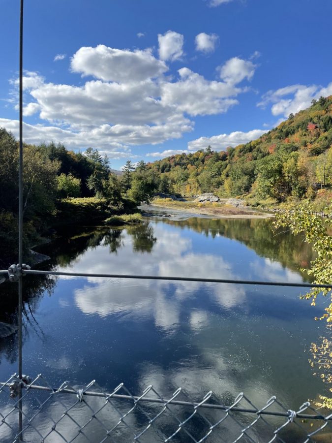 From the pedestrian bridge below Prospect Rock