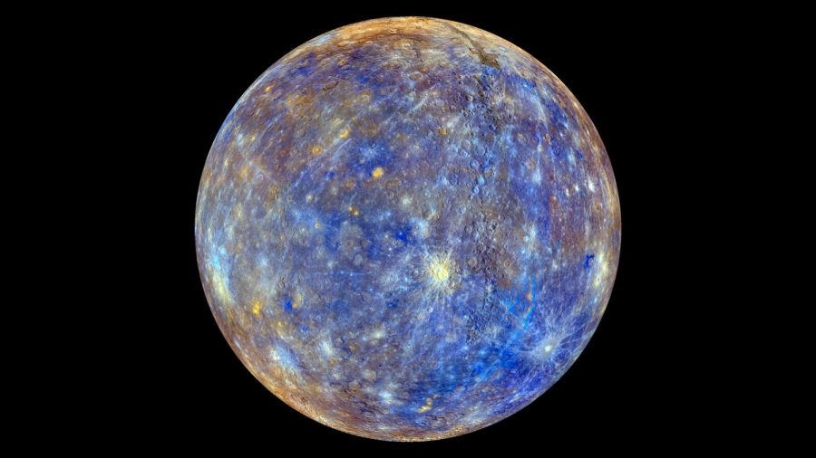 The planet Mercury