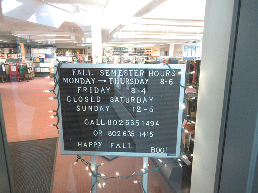 Library hours expanded