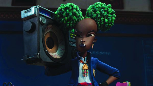 WENDELL &amp; WILD - Kat (voiced by Lyric Ross). Cr: Netflix © 2022
