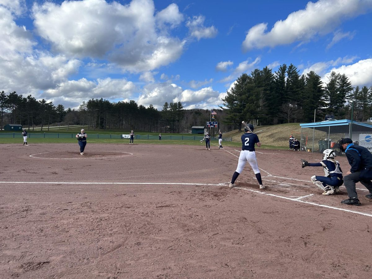 Johnson Badgers against the SUNY Canton Roos on their Tues., April 16 game.
